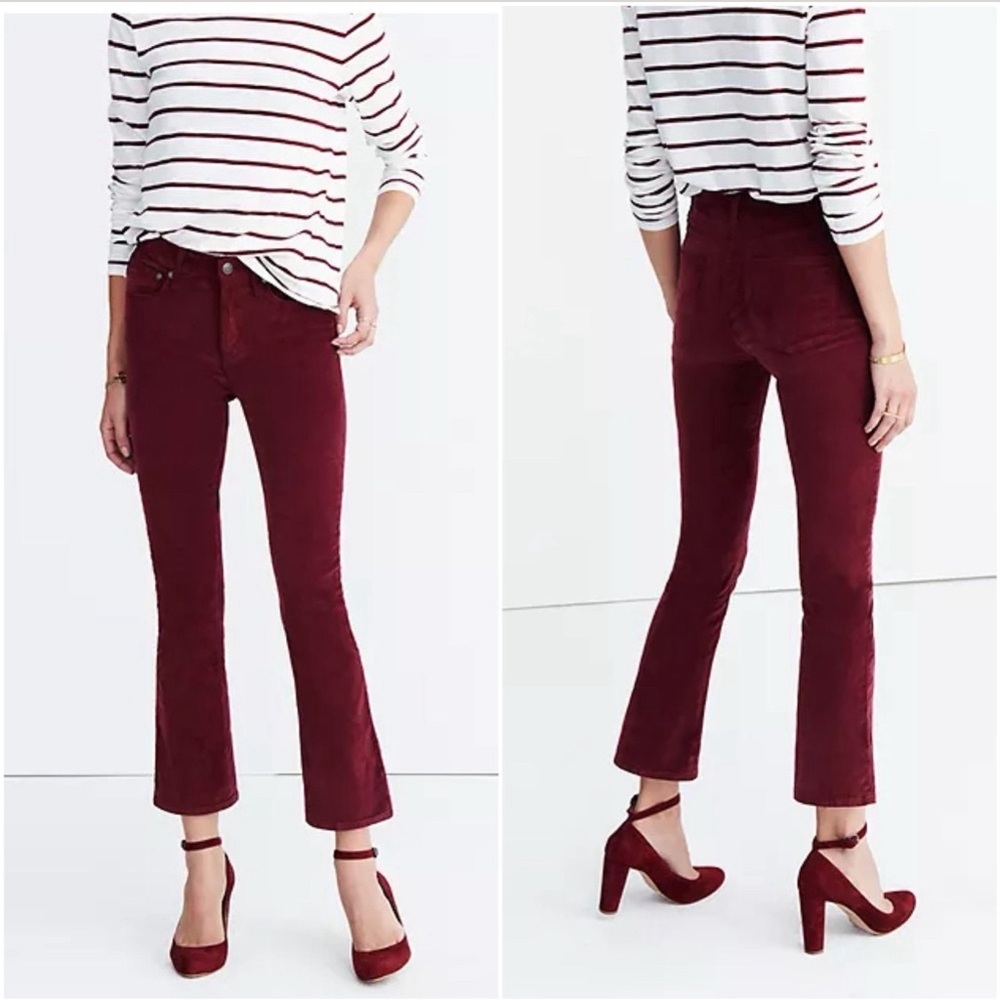 Madewell Velvet Cali Demi Boot